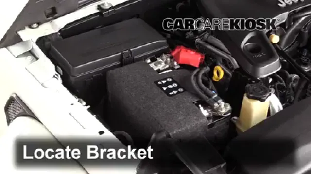 2018 Jeep Wrangler Unlimited Sport 3.6L V6 Battery Replace